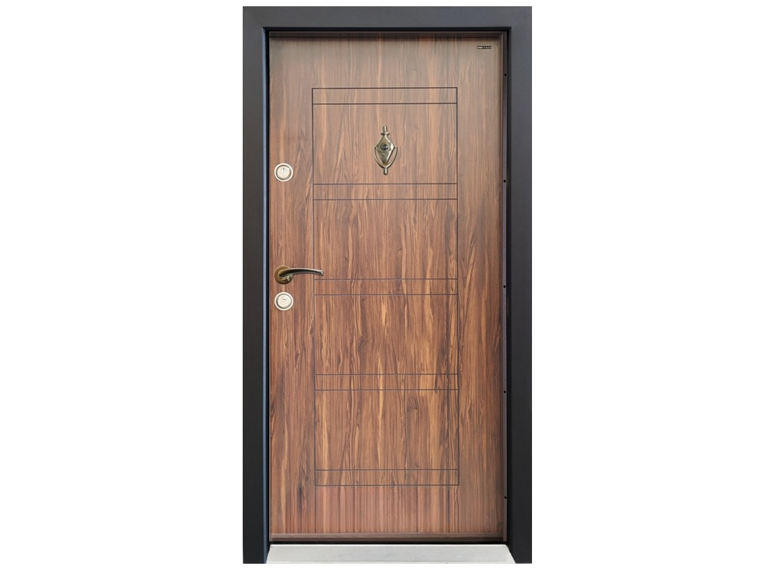 Porte blindée Parkdoor -SL102- 9235 (L.:900mm ; H.:2000mm)