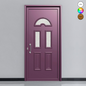 Porte d'entrée en aluminium CLASSIC DESIGN 2222  + Installation