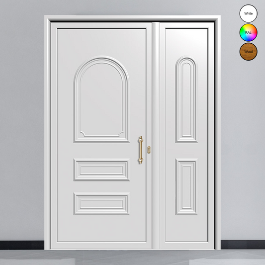 Porte d'entrée en aluminium CLASSIC DESIGN 2301-3360 (L.:1300mm x H.:2150mm) 70mm