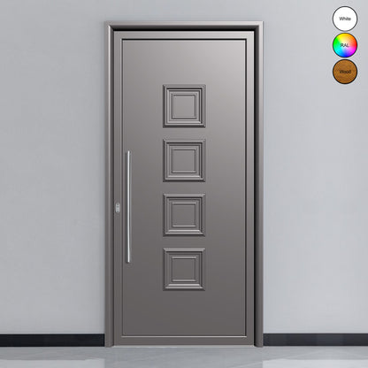 Lot de 10 panneaux décoratifs en aluminium pour porte d'entrée 3101