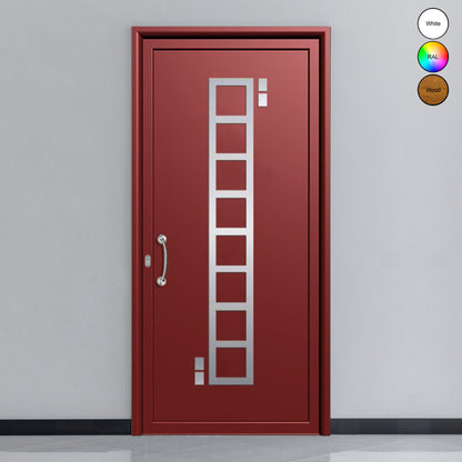 Lot de 10 panneaux décoratifs en aluminium pour porte d'entrée 6021
