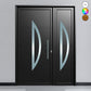 Lot de 10 panneaux décoratifs en aluminium pour porte d'entrée 6031