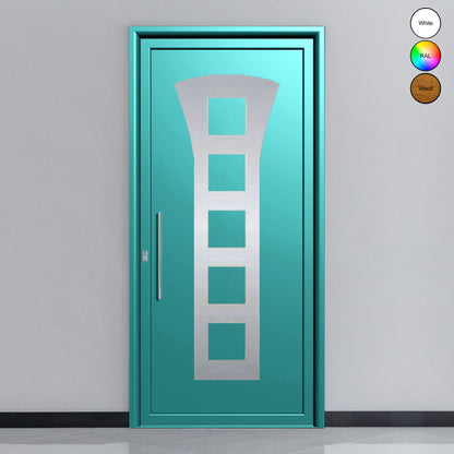 Lot de 10 panneaux décoratifs en aluminium pour porte d'entrée 6051