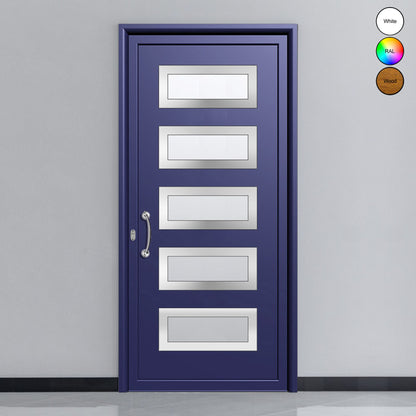 Lot de 10 panneaux décoratifs en aluminium pour porte d'entrée 6127