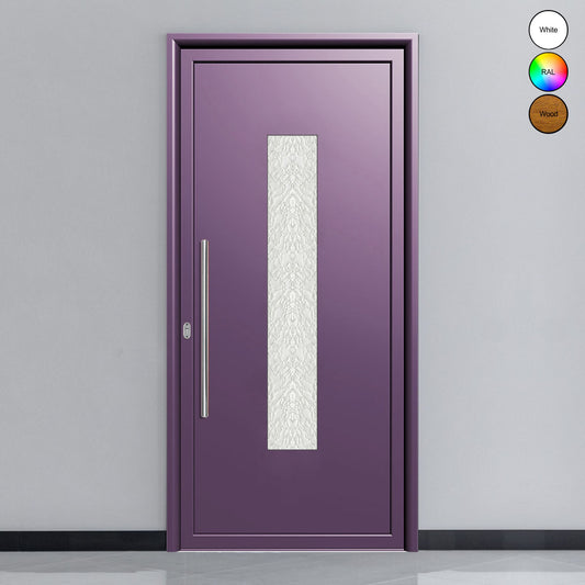 Porte d'entrée en aluminium SIMPLEX 8042