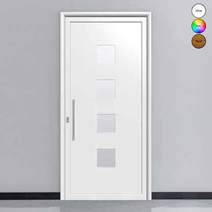 Porte d'entrée en aluminium SIMPLEX 8062-0