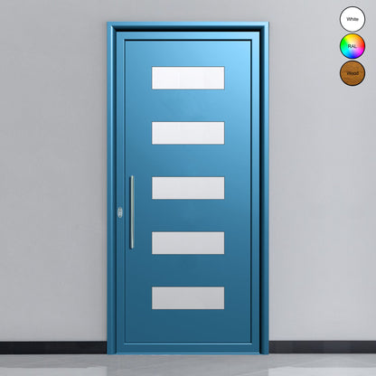 Porte d'entrée en aluminium SIMPLEX 8121