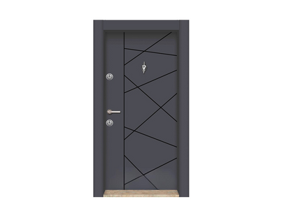 Porte blindée Parkdoor -STR- 9205 (L.:900mm ; H.:2000mm)