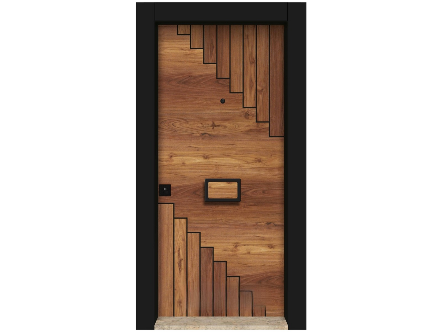 Porte blindée LUX -EFS23 - 9217 (L.:900mm ; H.:2000mm)