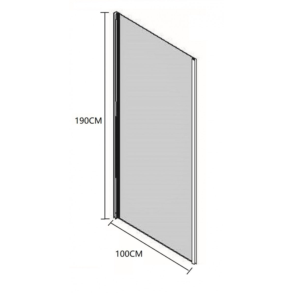 Paroi de douche ICS 111 FS