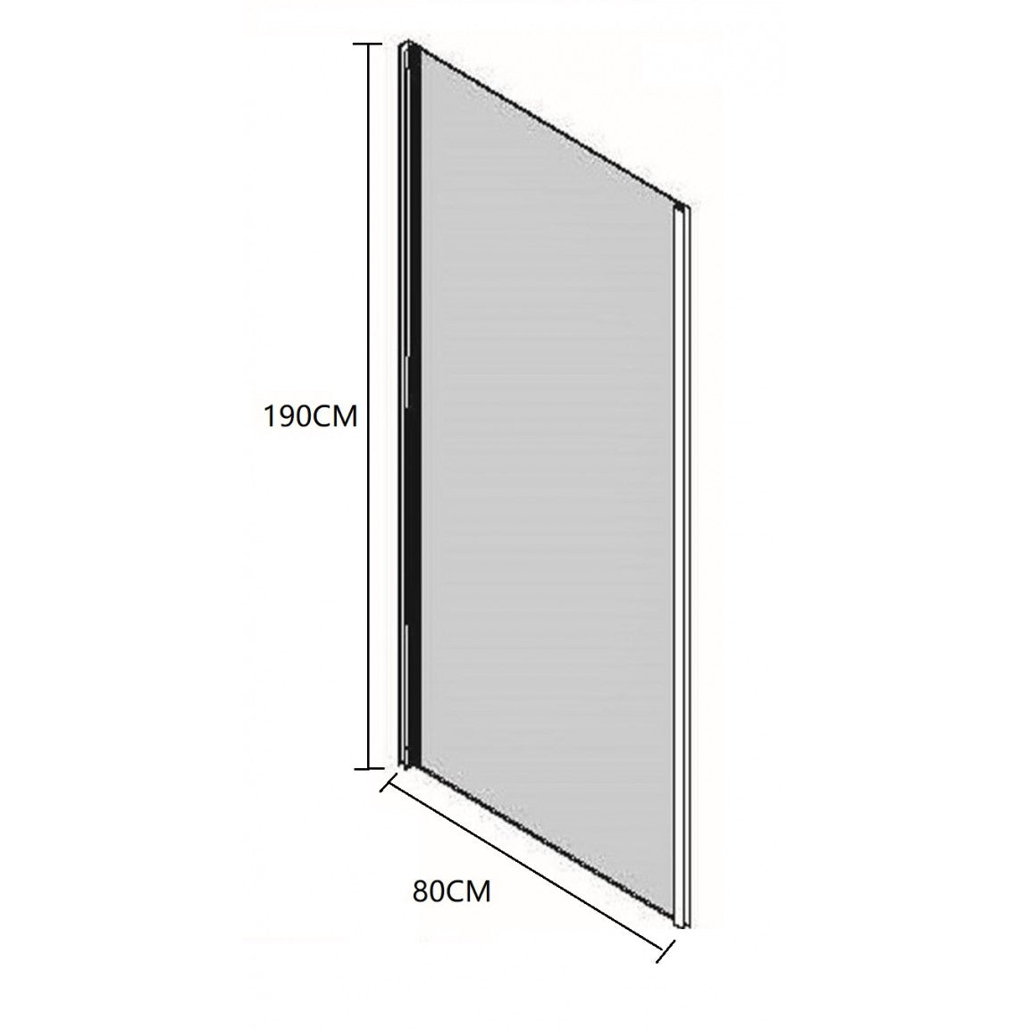 Paroi de douche ICS 111 FS