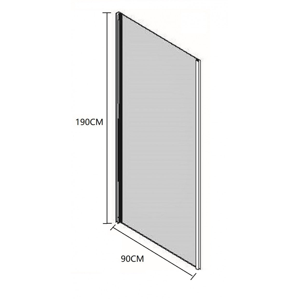 Paroi de douche ICS 111 FS