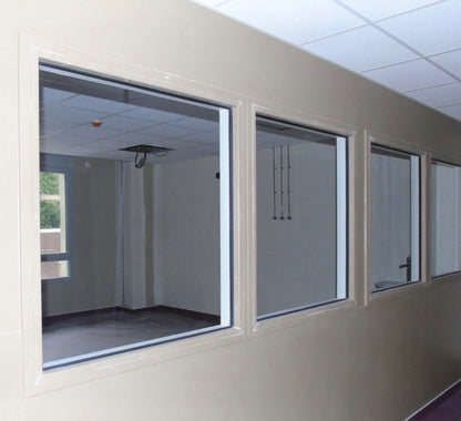 Châssis fixe pvc anthracite ( L.:2000mm x H.:800mm)