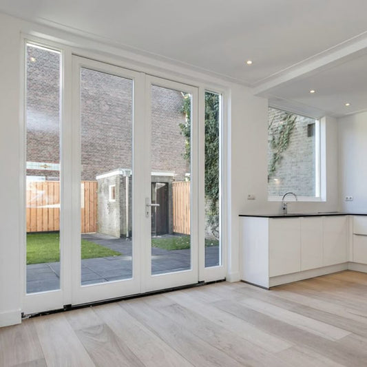 Baie vitrée  deux ventaux battants à la française (L.:2330mm x H.:2100mm)