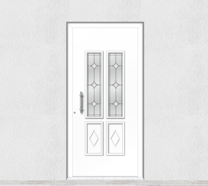 Porte d'entrée en aluminium TRADITIONAL DESIGN 5022-1111-9