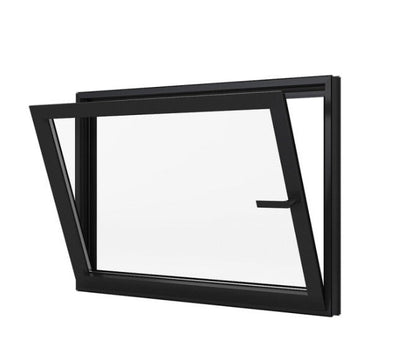 Fenêtre Aluminium à soufflet sécurité (L.:1700 ; H.:800)